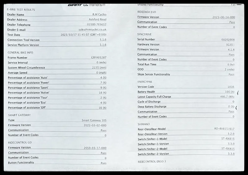 Giant Revolt E+ Pro XR 25km/h Medium Rosewood 2021-8